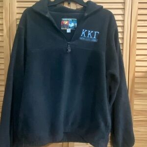 Grey KKG Quarter-Zip Pullover